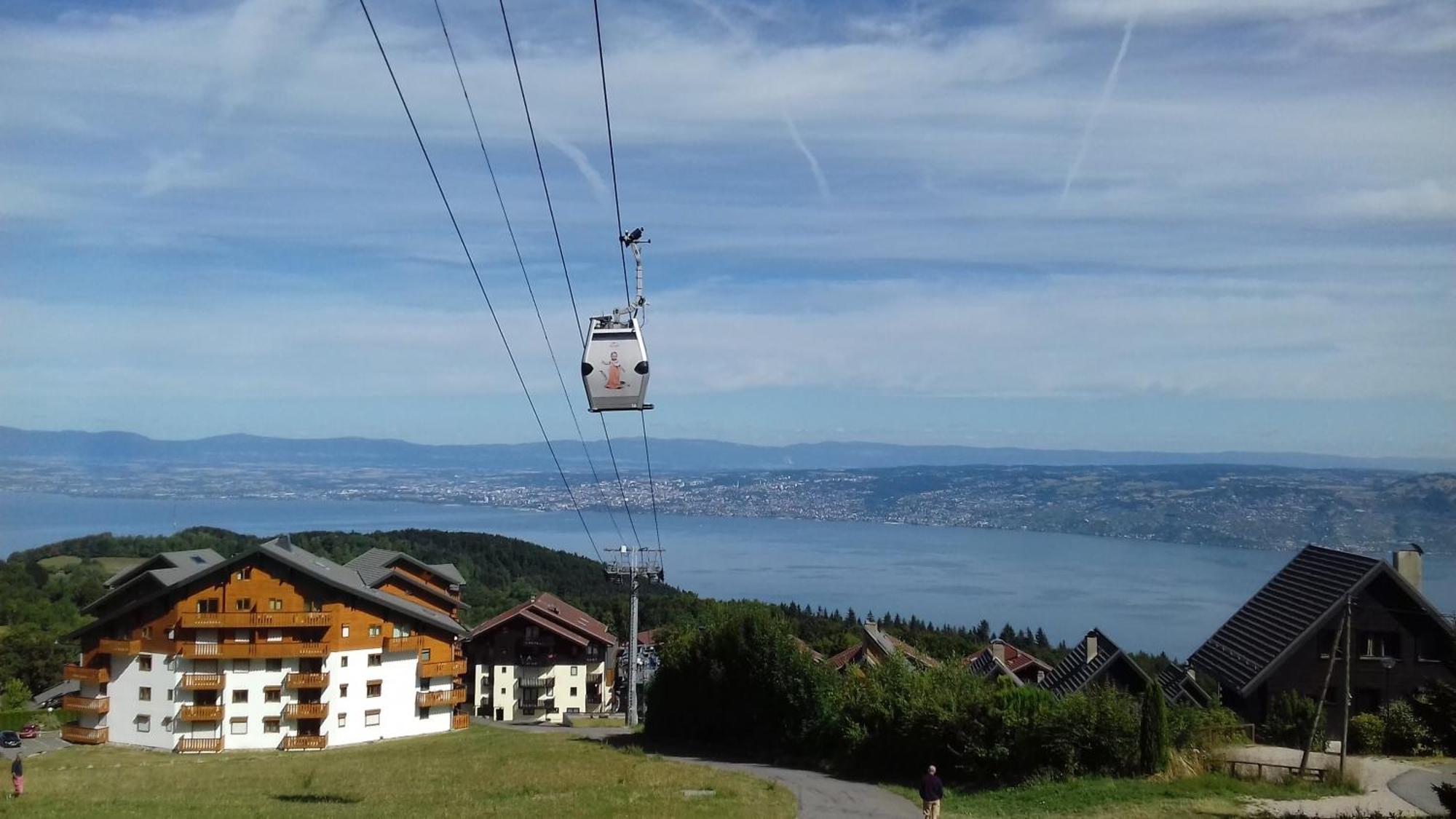 Chalet Les Alpages Vue Panoramique Sur Le Lac Leman Thollon-les-Memises Exterior photo